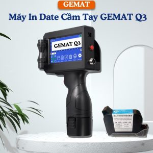 Máy in date cầm tay GEMAT phiên bản tiếng việt chiều cao in 2 đến 12.7mm
